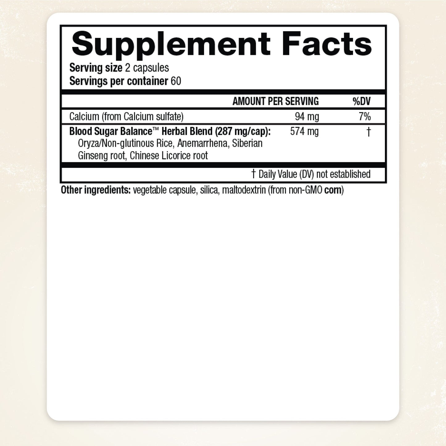 Blood Sugar Balance™