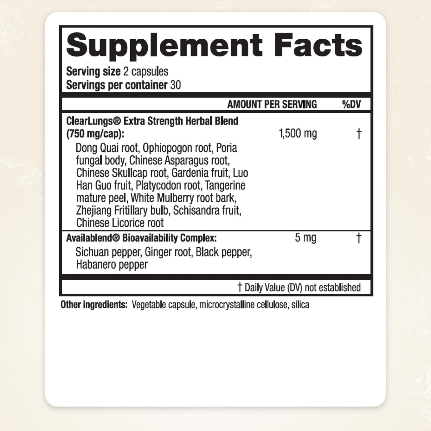 ClearLungs® Extra Strength