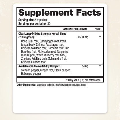 ClearLungs® Extra Strength